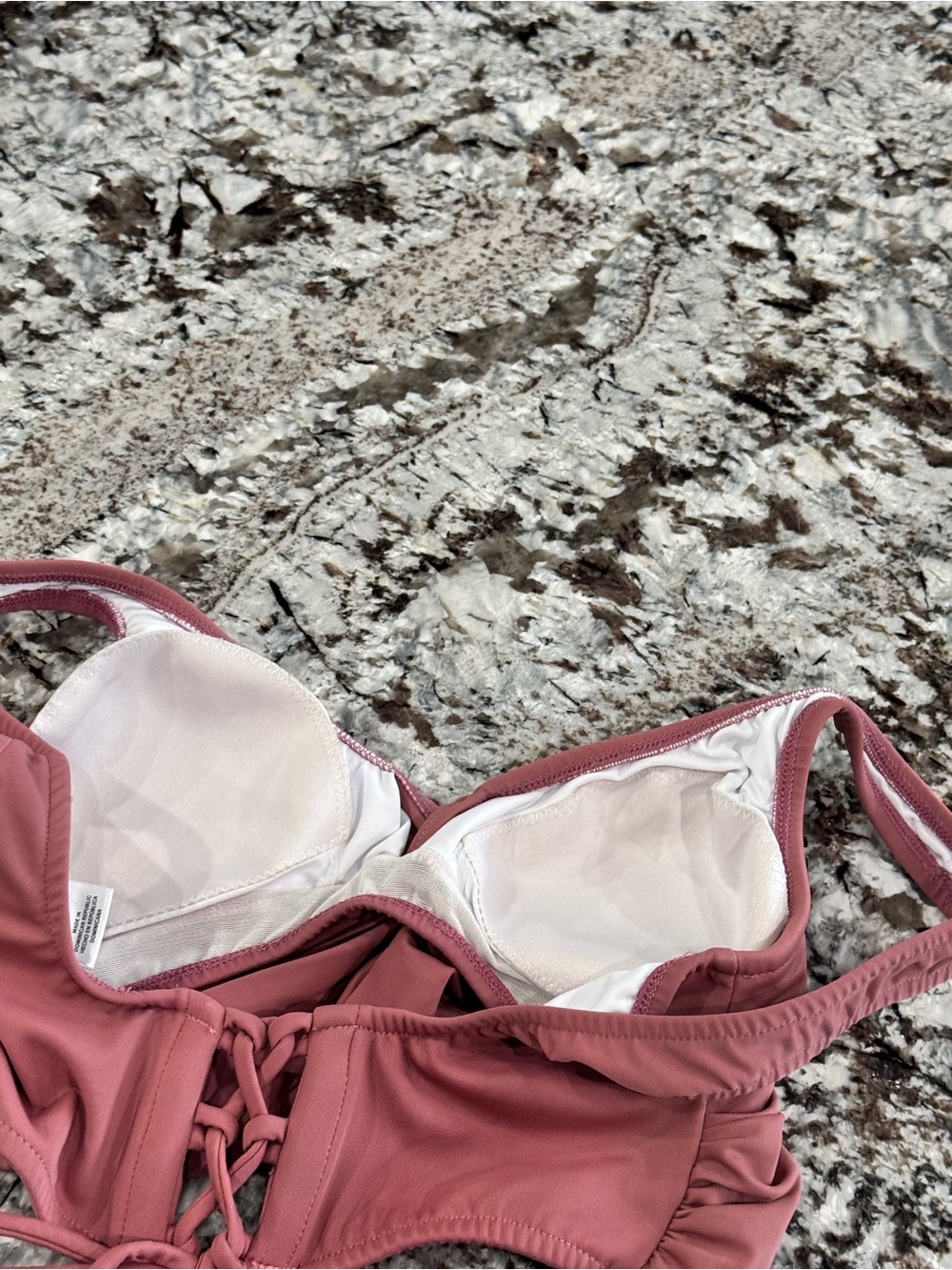 Venus Rose Mauve Two-Piece Bikini Set - Picture 8 of 12